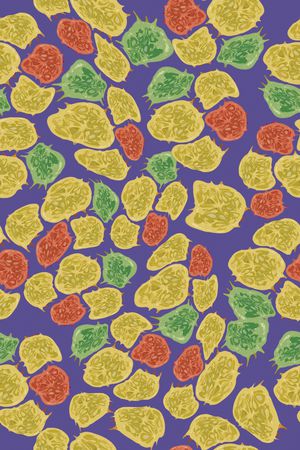 火龙果印花华亿平台图片