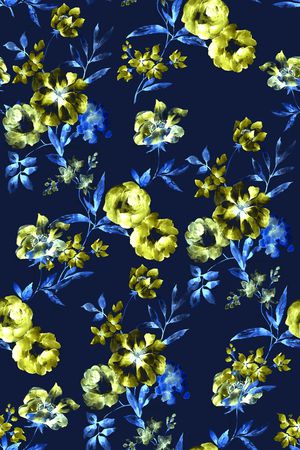 乱花印花华亿平台图片