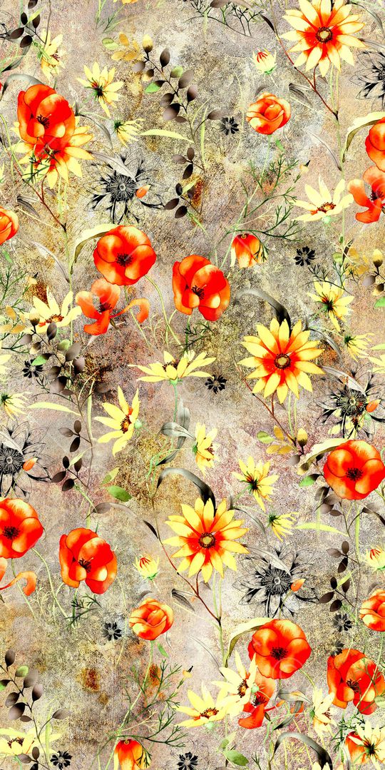 乱花印花华亿平台图片