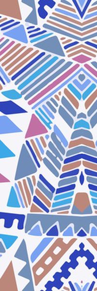 不规则几何印花华亿平台图片