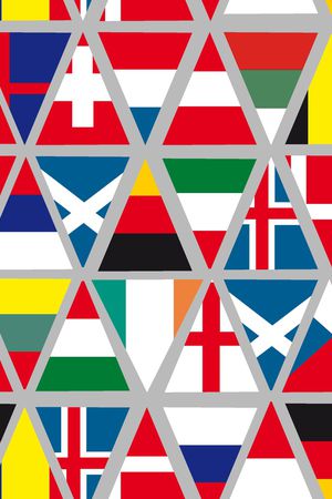 方格印花华亿平台图片