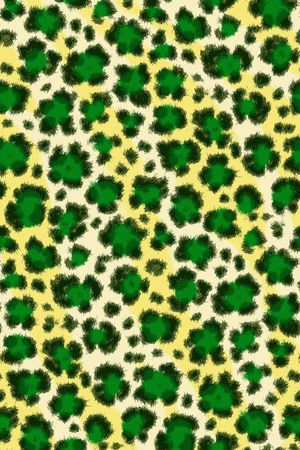 豹纹印花华亿平台图片