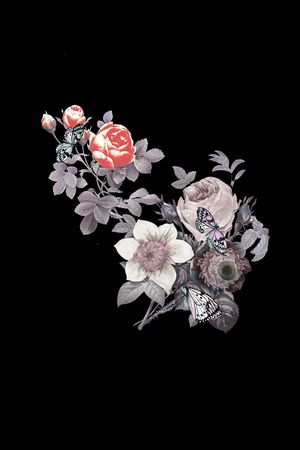 欧式花卉印花华亿平台图片