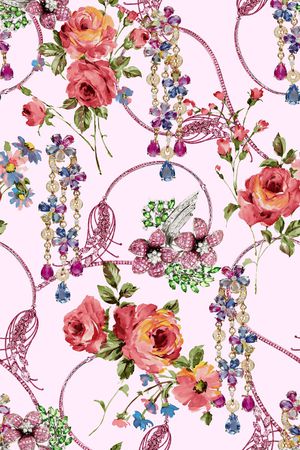 水彩印花华亿平台图片