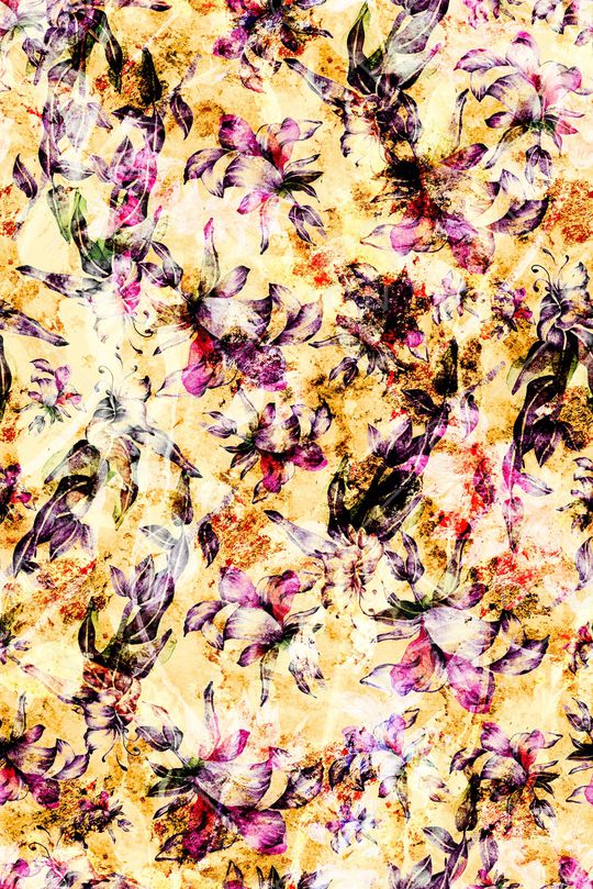 复古印花华亿平台图片