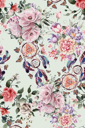 手绘印花华亿平台图片