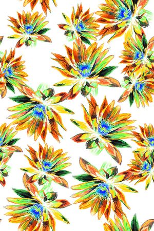 手绘印花华亿平台图片