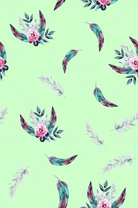 绿植树叶印花华亿平台图片