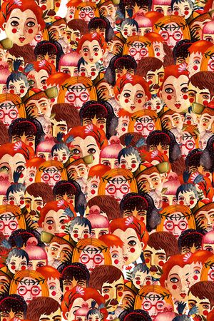 插画印花华亿平台图片