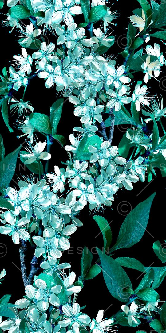 抽象花卉印花华亿平台图片