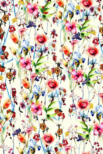 抽象印花华亿平台图片