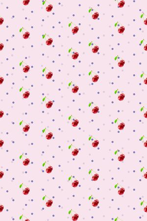 樱桃印花华亿平台图片