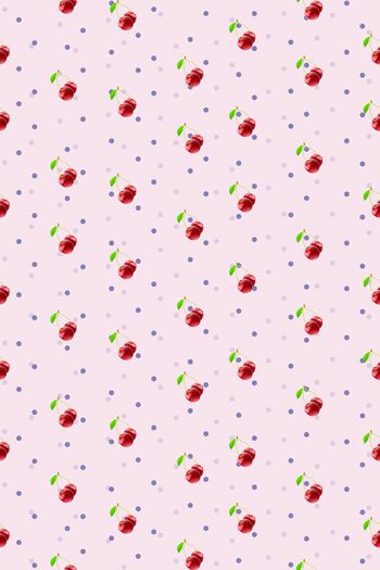 樱桃印花华亿平台图片