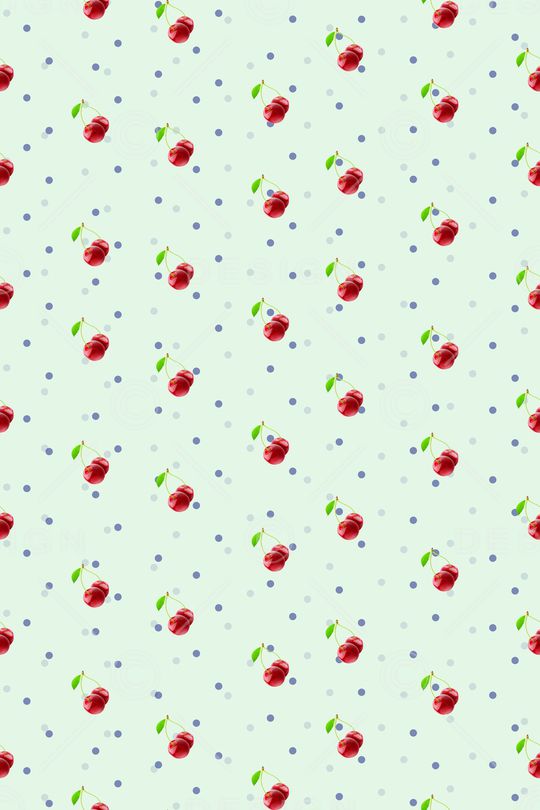 樱桃印花华亿平台图片