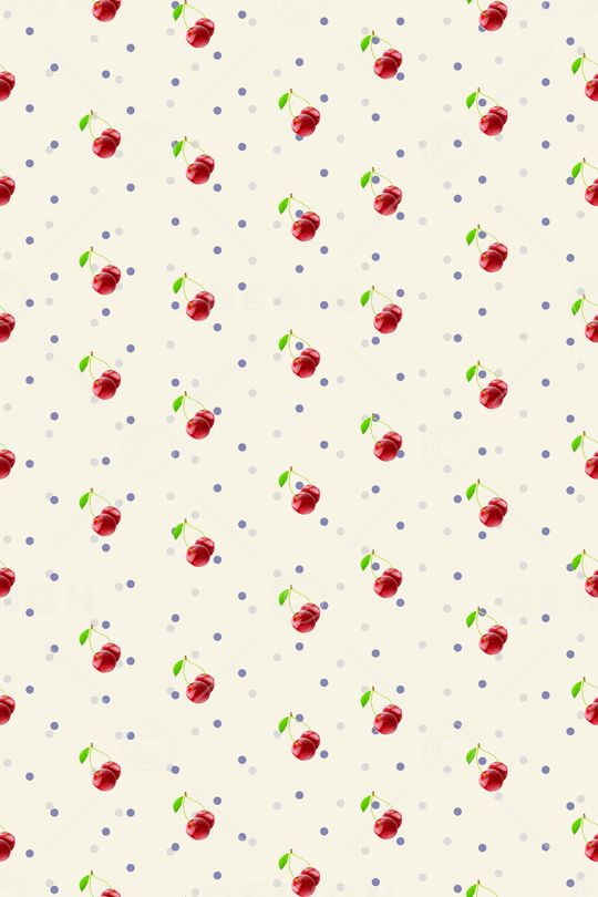 樱桃印花华亿平台图片