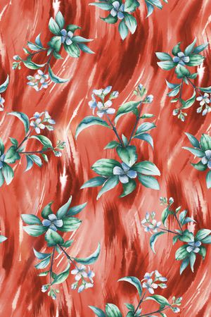 手绘印花华亿平台图片