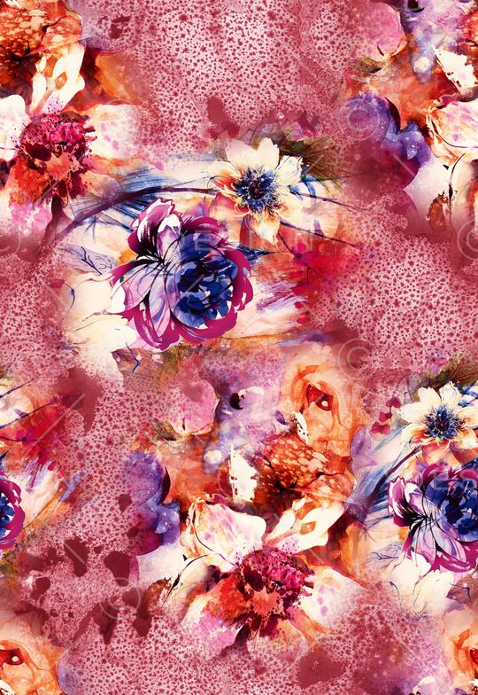 手绘印花华亿平台图片