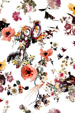 刺绣印花华亿平台图片