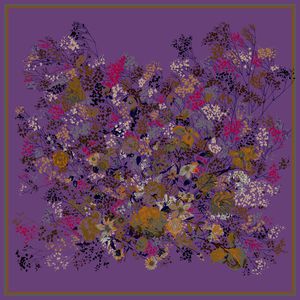 大方巾印花华亿平台图片