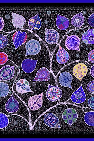 大方巾印花华亿平台图片