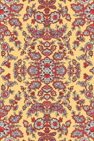 对称花印花华亿平台图片