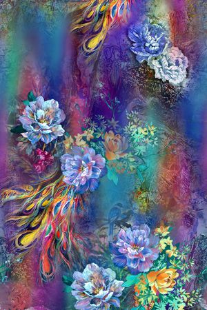 油画印花华亿平台图片