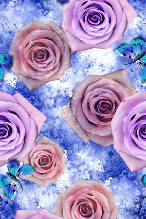 花朵印花华亿平台图片