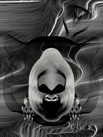 抽象印花华亿平台图片