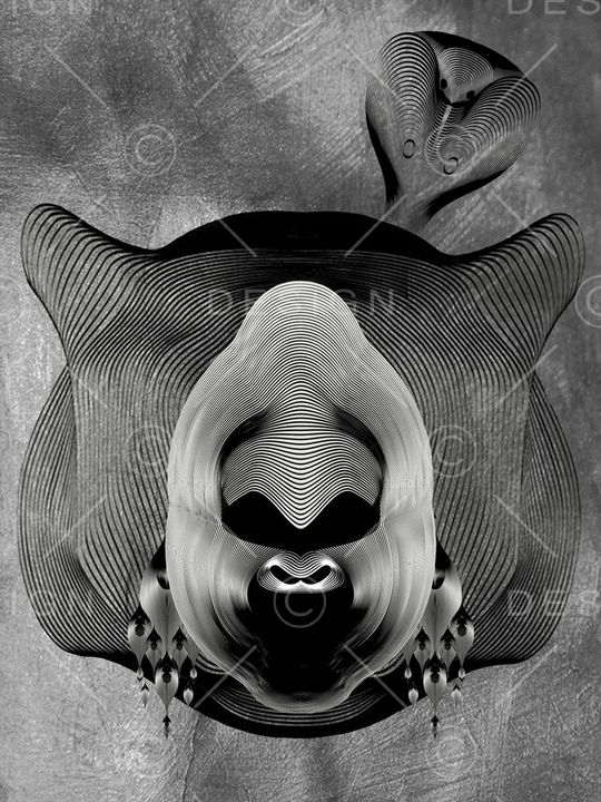 抽象印花华亿平台图片