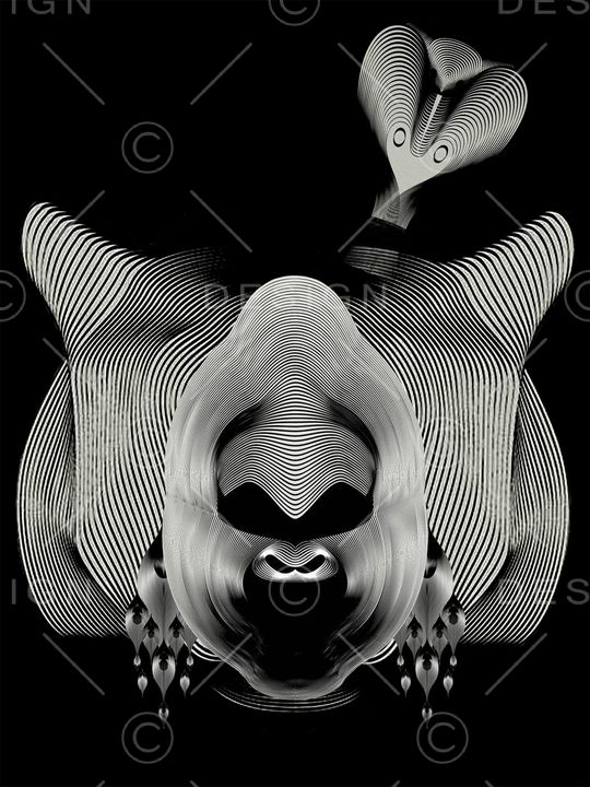 抽象印花华亿平台图片