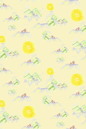 山脉印花华亿平台图片