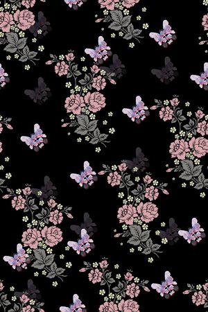 牡丹印花华亿平台图片