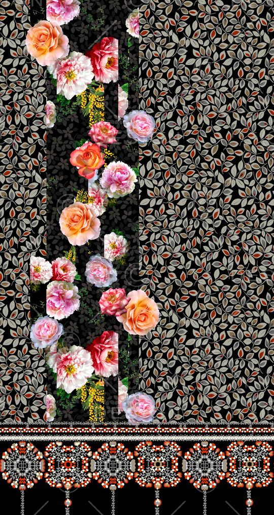 抽象印花华亿平台图片