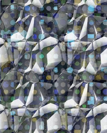 几何肌理图案印花华亿平台图片