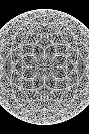 圆圈印花华亿平台图片