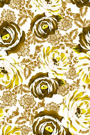 满版花印花华亿平台图片