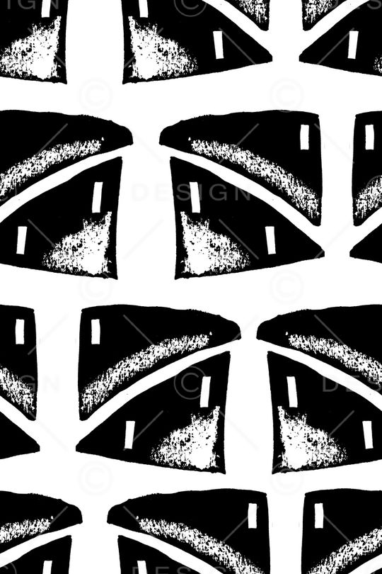 黑白印花华亿平台图片