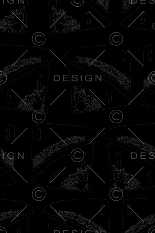 黑白印花华亿平台图片