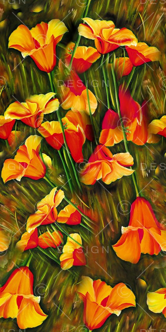 郁金香印花华亿平台图片