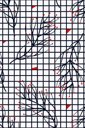 方格印花华亿平台图片