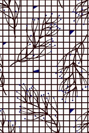 方格印花华亿平台图片