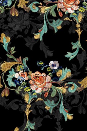 刺绣印花华亿平台图片