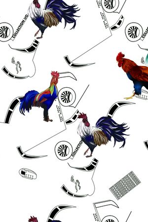 鸡印花华亿平台图片