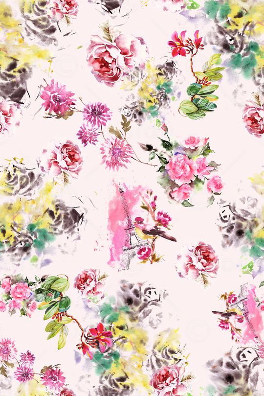 手绘印花华亿平台图片