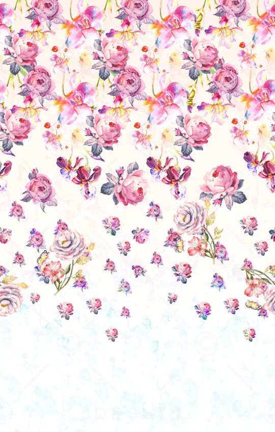 手绘印花华亿平台图片