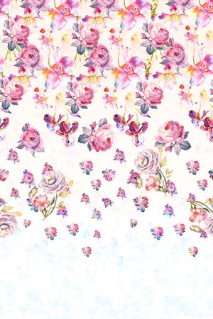 手绘印花华亿平台图片