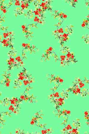 手绘印花华亿平台图片