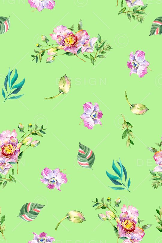 花朵印花华亿平台图片