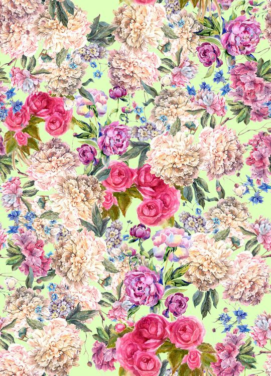 花朵印花华亿平台图片