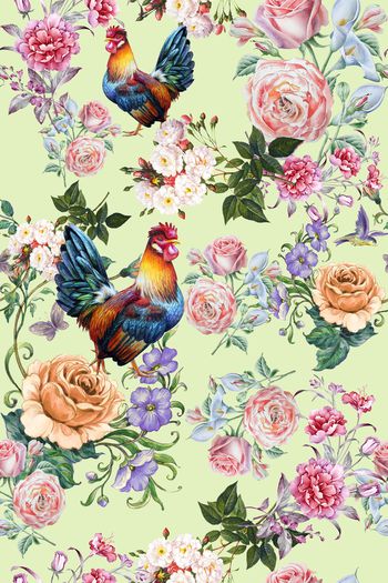 小碎花印花华亿平台图片